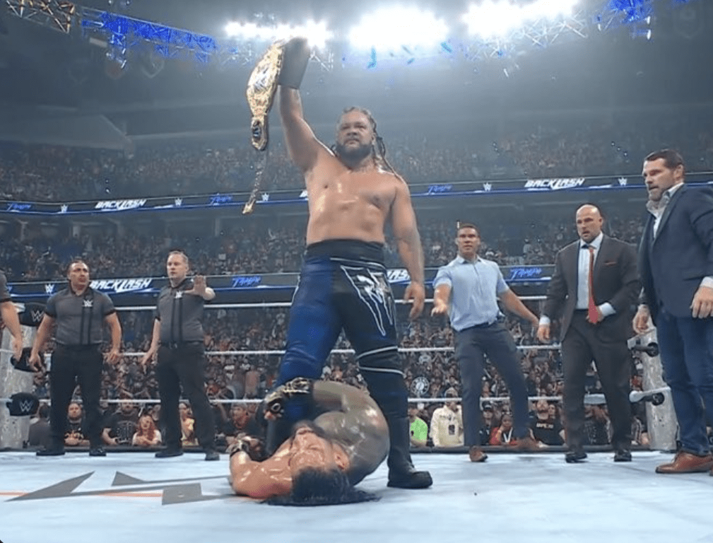 Jacob Fatu’s Emotional Reaction: The Aftermath of His Loss to Roman Reigns at Backlash