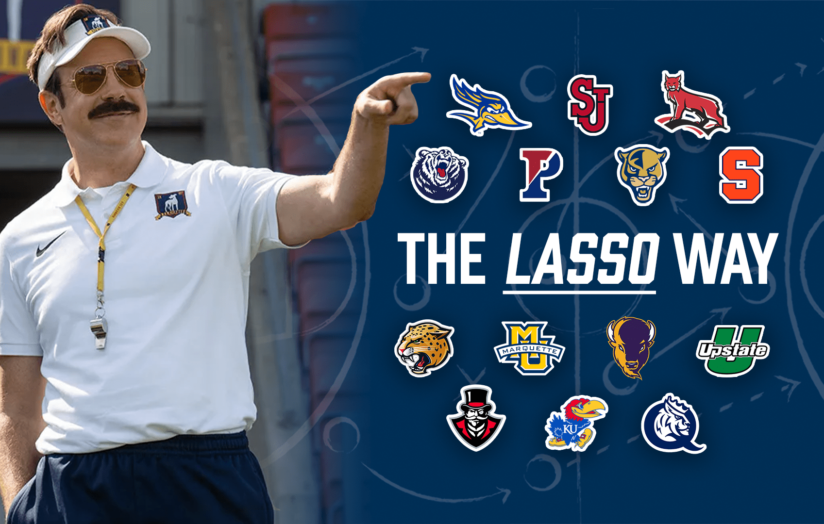 Creating the ultimate Ted Lasso-esque experience in college basketball
