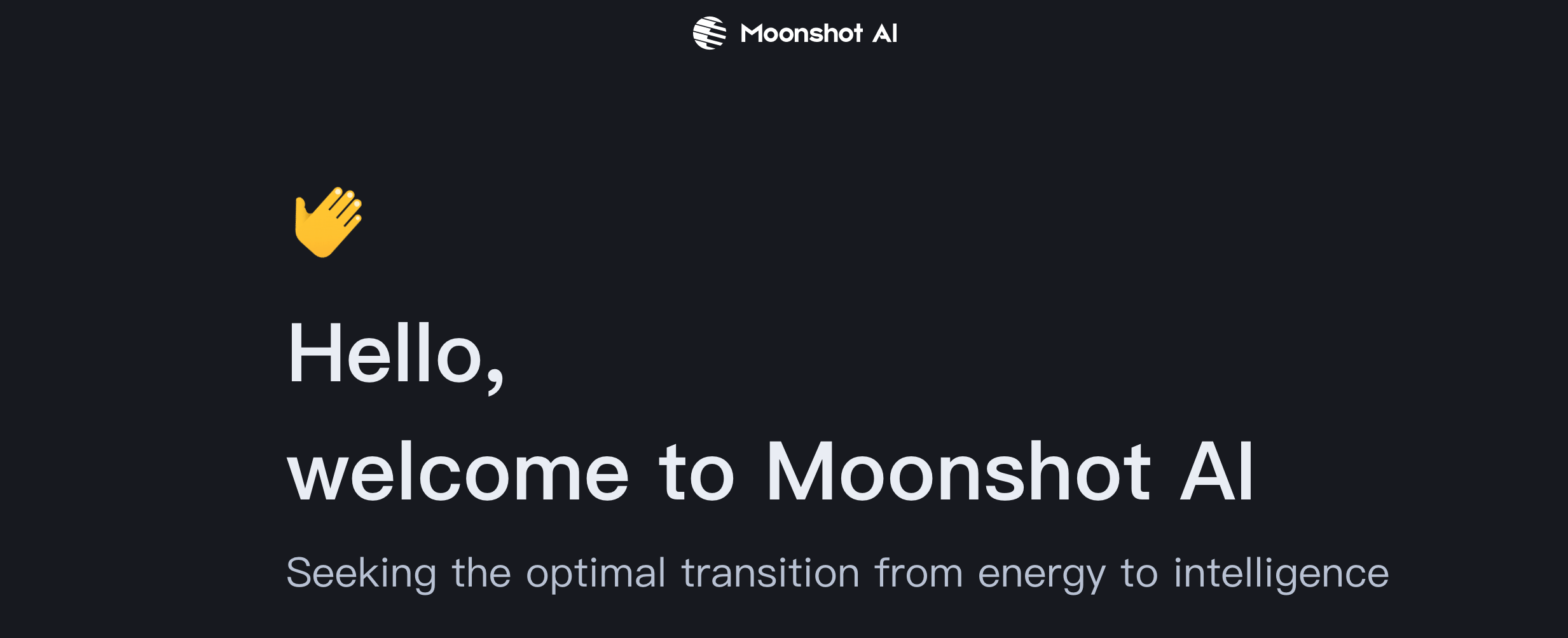 Moonshot Ai Open Platform Kimi Large Language Model Api Service