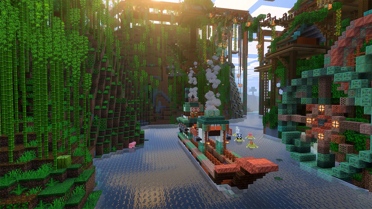 Minecraft is getting vibrant with its visuals