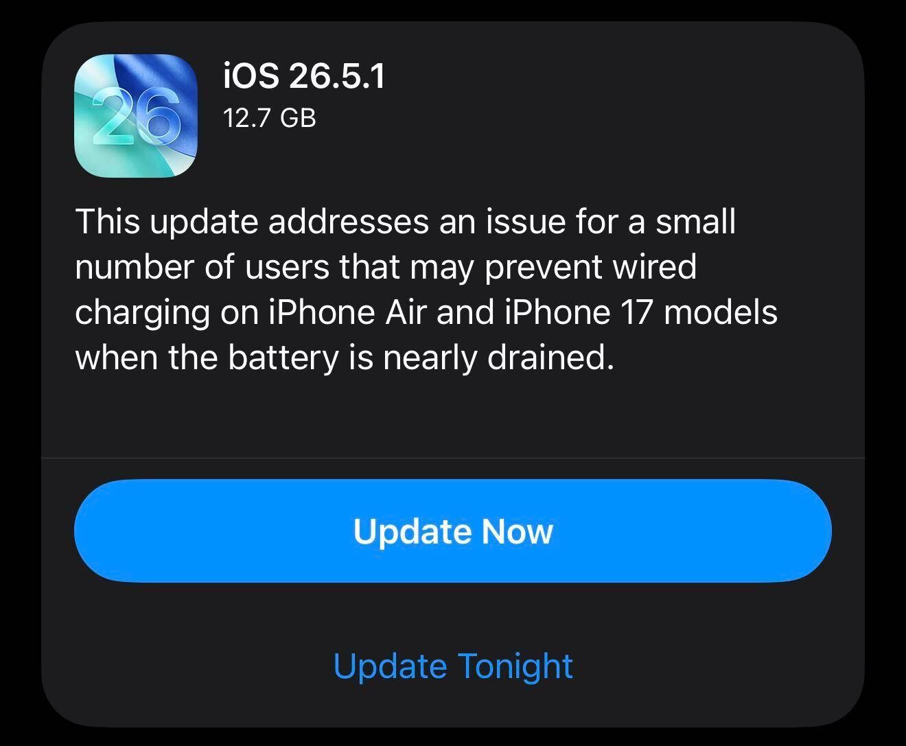 iOS 26.5.1 Update Fixes Charging Issues on iPhone Air & iPhone 17 - What You Need to Know! (2026)