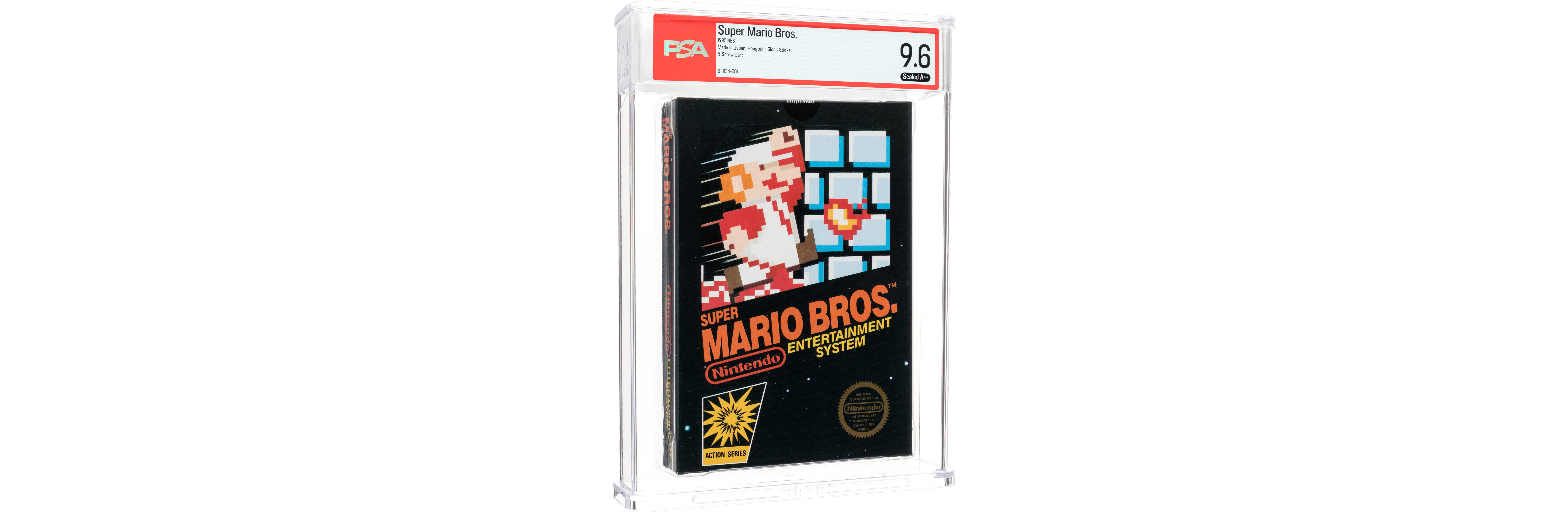 Super Mario Bros. Sealed Copy Sells for Record-Breaking $3 Million (2026)