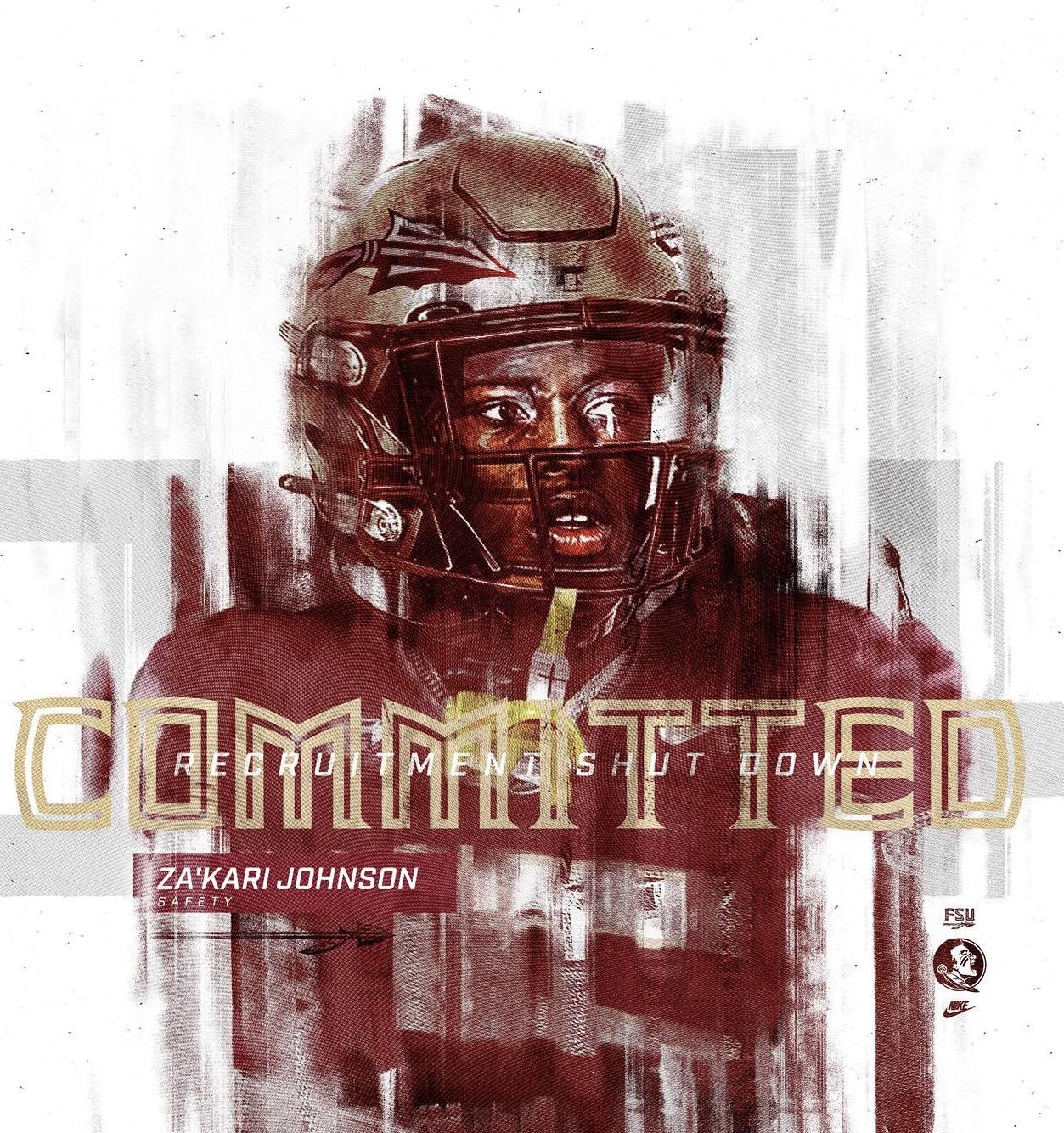 FSU Football: 4-Star Athlete Za'Kari Johnson Commits to 2027 Class (2026)