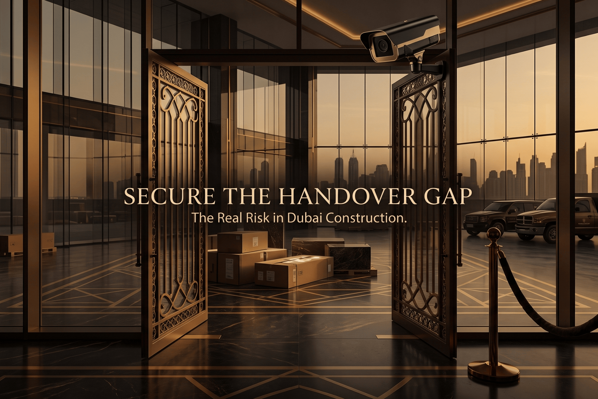 Construction Site Security Dubai: Why the Handover Gap Is the Real Risk