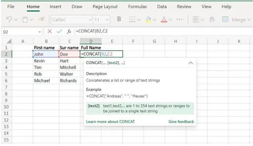 A Guide To Using The Concatenate Function In Excel With Examples Plato Data Intelligence - Download Amazing Ocean Art | Desktop