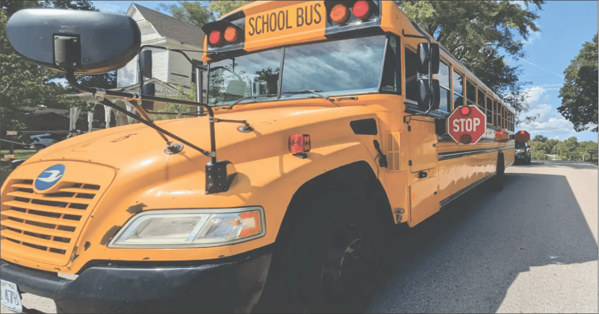 Passing a stopped school bus now carries a hefty fine