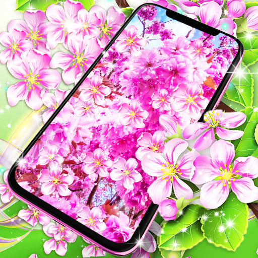 The gambar bunga sakura bergerak above is the free hd wallpapers. Sakura Flowers Live Wallpaper Apps Bei Google Play