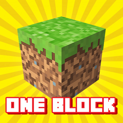 Spawn in and start breaking that block, . One Block Sky Block Map For Mcpe 1 0 Apk Download Map Mcpetool Oneblockskyblock Apk Free