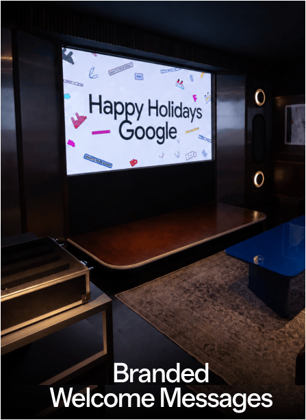 Holiday Welcome Message