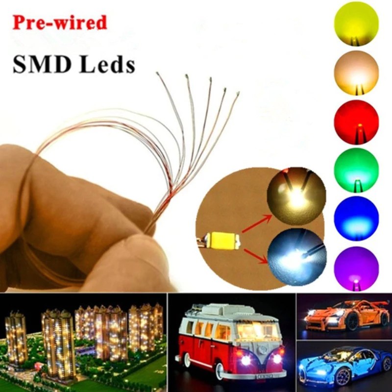 Micro LED 0603 0.6mm Pre-wired
