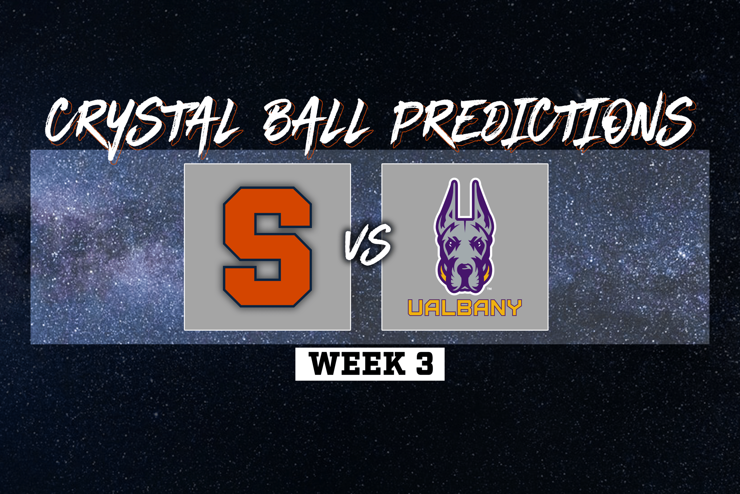 Syracuse vs UAlbany: Crystal Ball Predictions