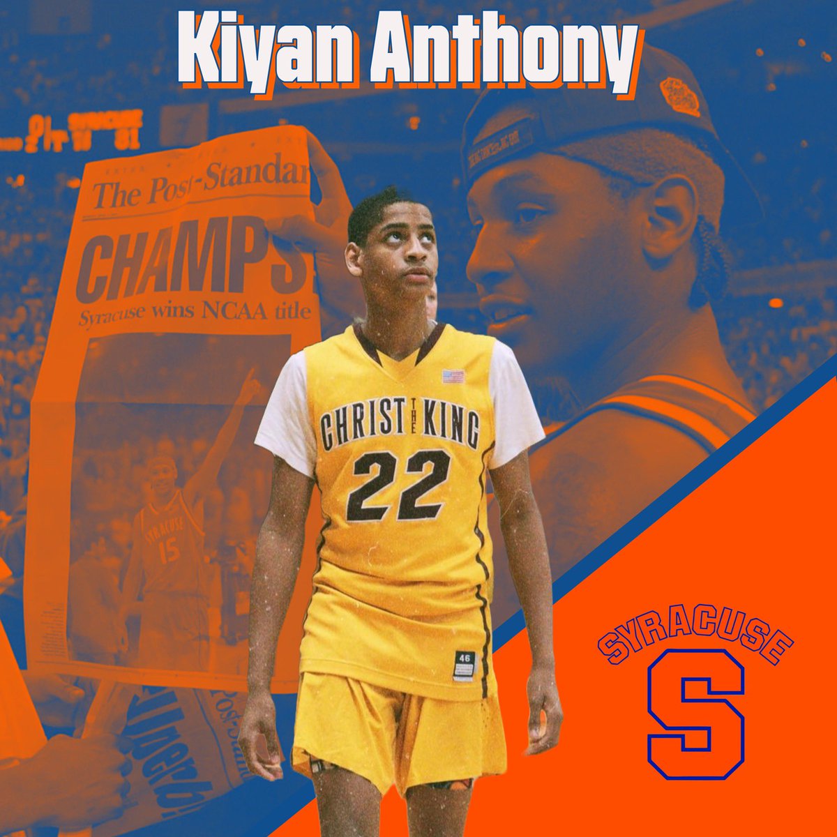 Kiyan Anthony Includes Syracuse in Final Six Schools