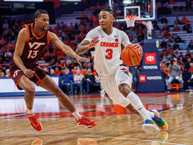 Syracuse Stifles Virginia Tech in Bounce-Back Win, 82-72