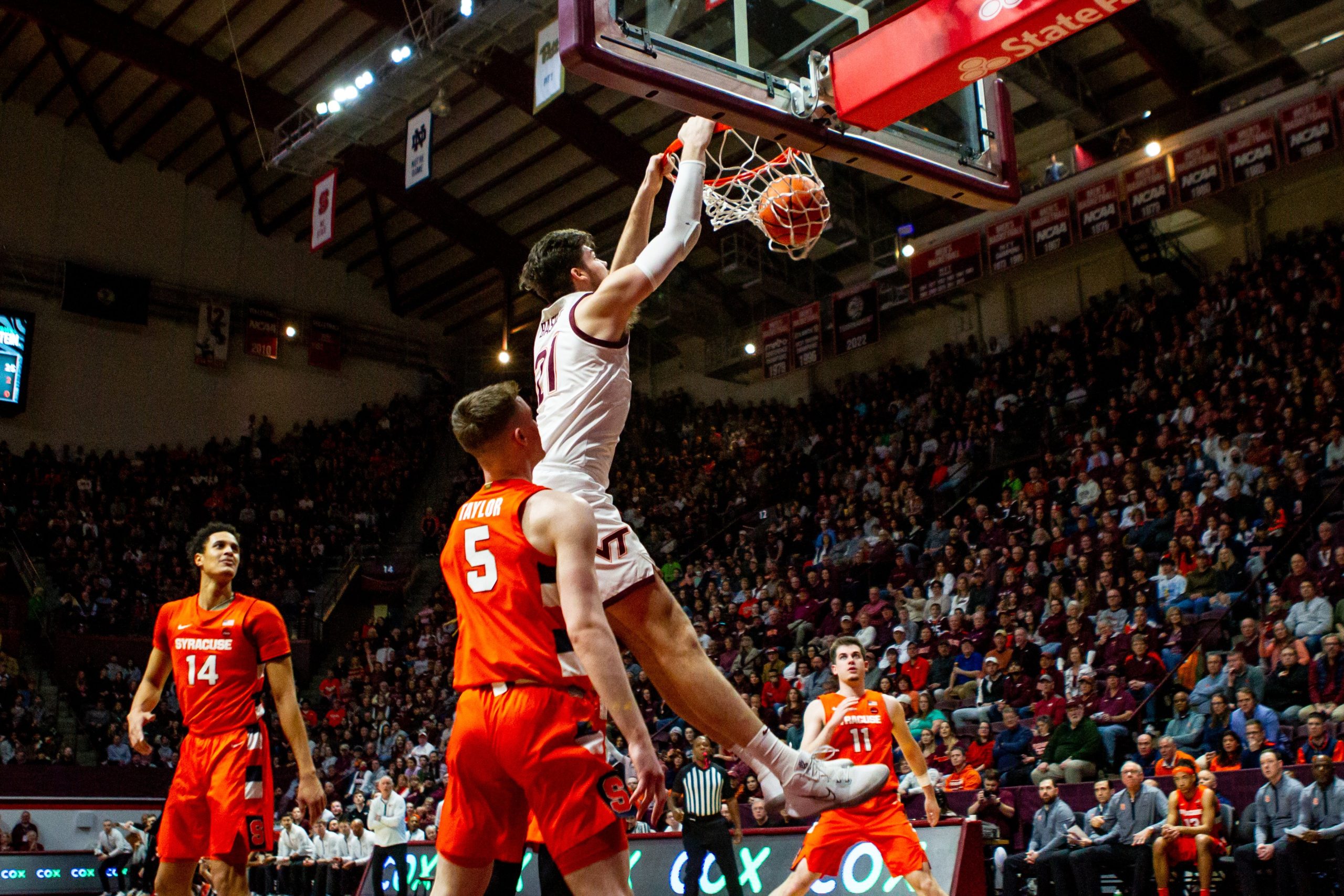 Fizz Report Card: Va Tech Blitzes Syracuse 85-70