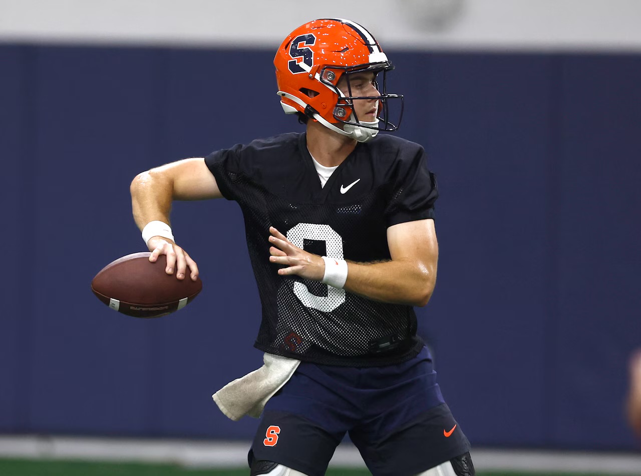 Steve Angeli Named Syracuse’s Starting Quarterback Ahead of Week 1
