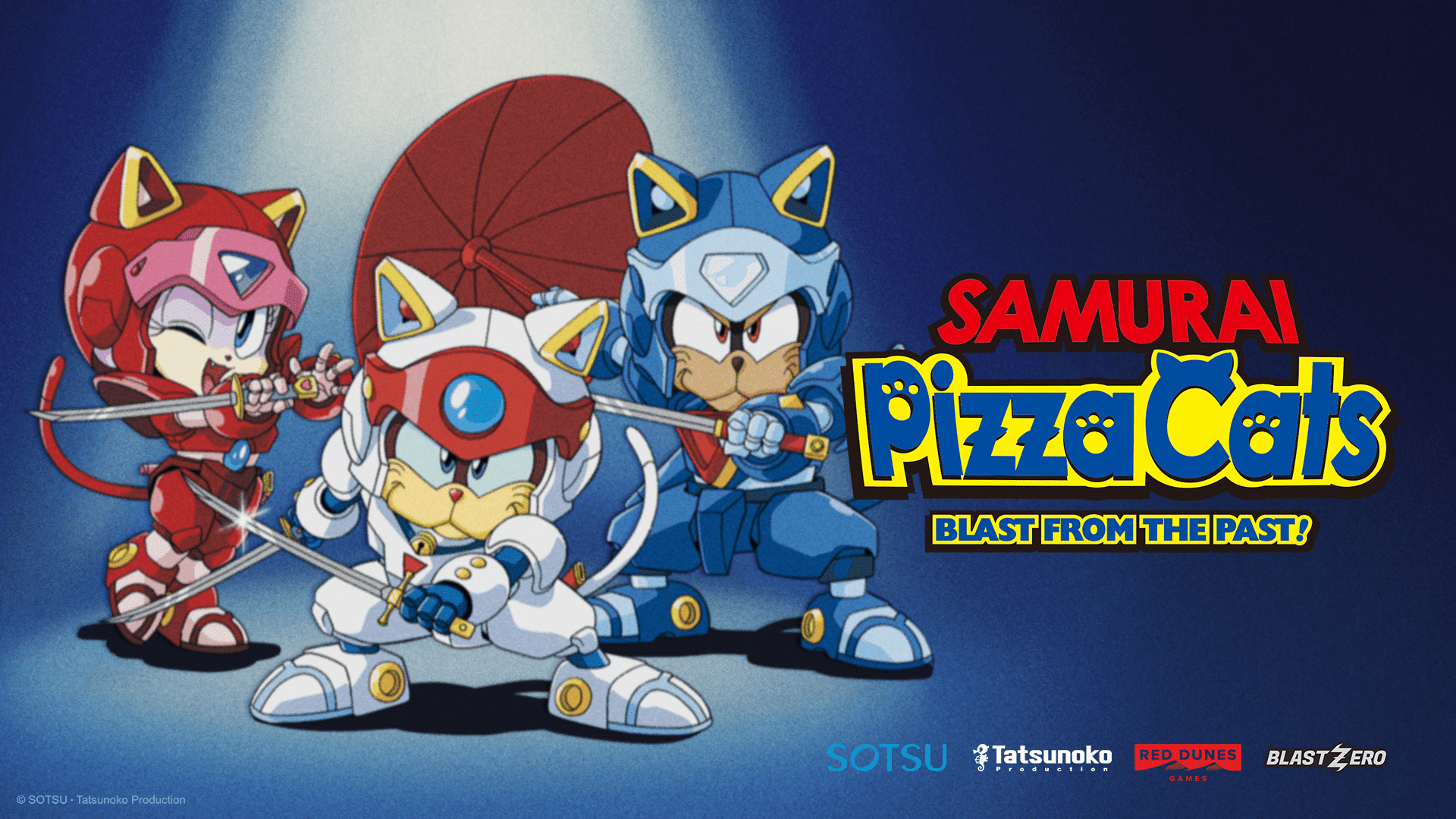 Samurai Pizza Cats: Blast from the Past!' Announced for All Major