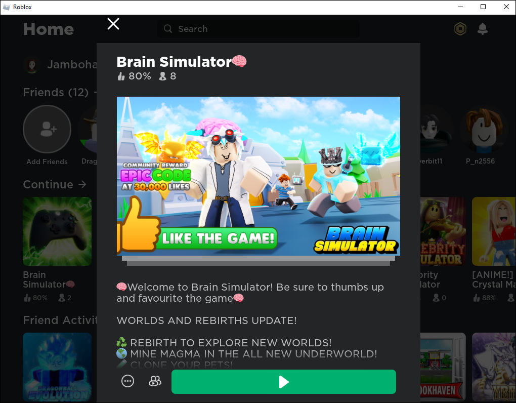Roblox Brain Simulator Codes Tested October 2022 Player Assist Brain Simulator 1 