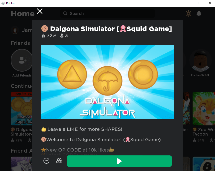 Roblox Dalgona Simulator Codes Tested September 2022 Player Assist Dalgona Simulator 1 