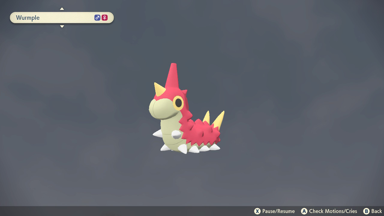 Pokemon Legends: Arceus Ultimate Wurmple Guide