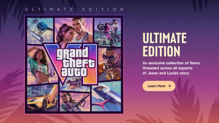 GTA 6 Ultimate Edition Pre Order Details Rockstar Relies On Gta 6 Ultimate Edition