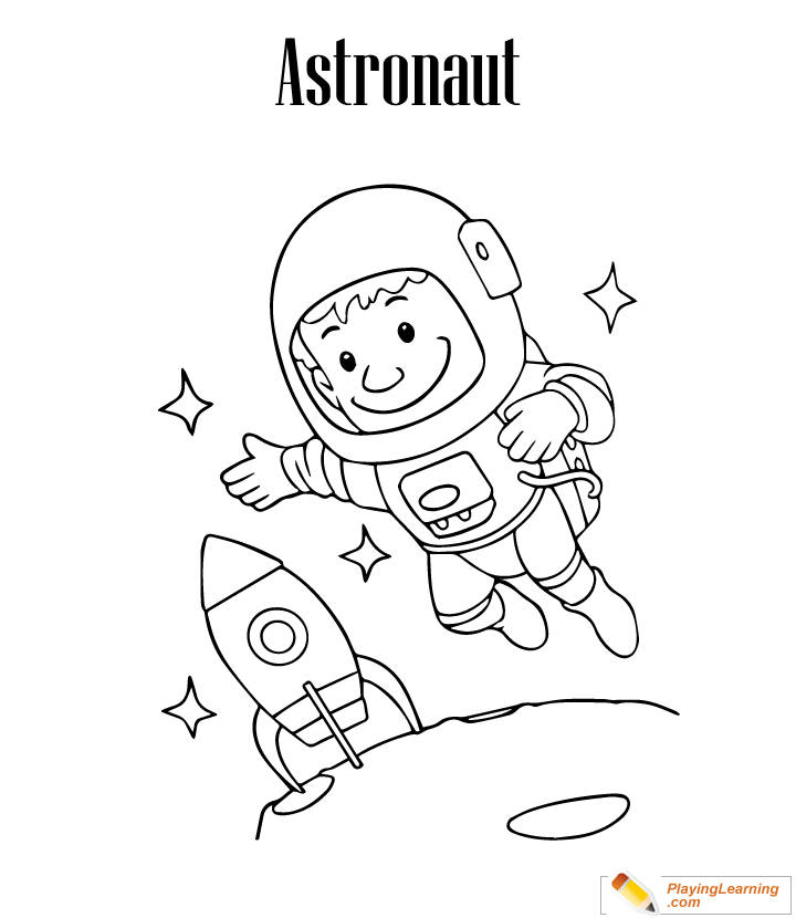 Pikachu wants to find the impostor. Astronaut Coloring Page 07 Free Astronaut Coloring Page