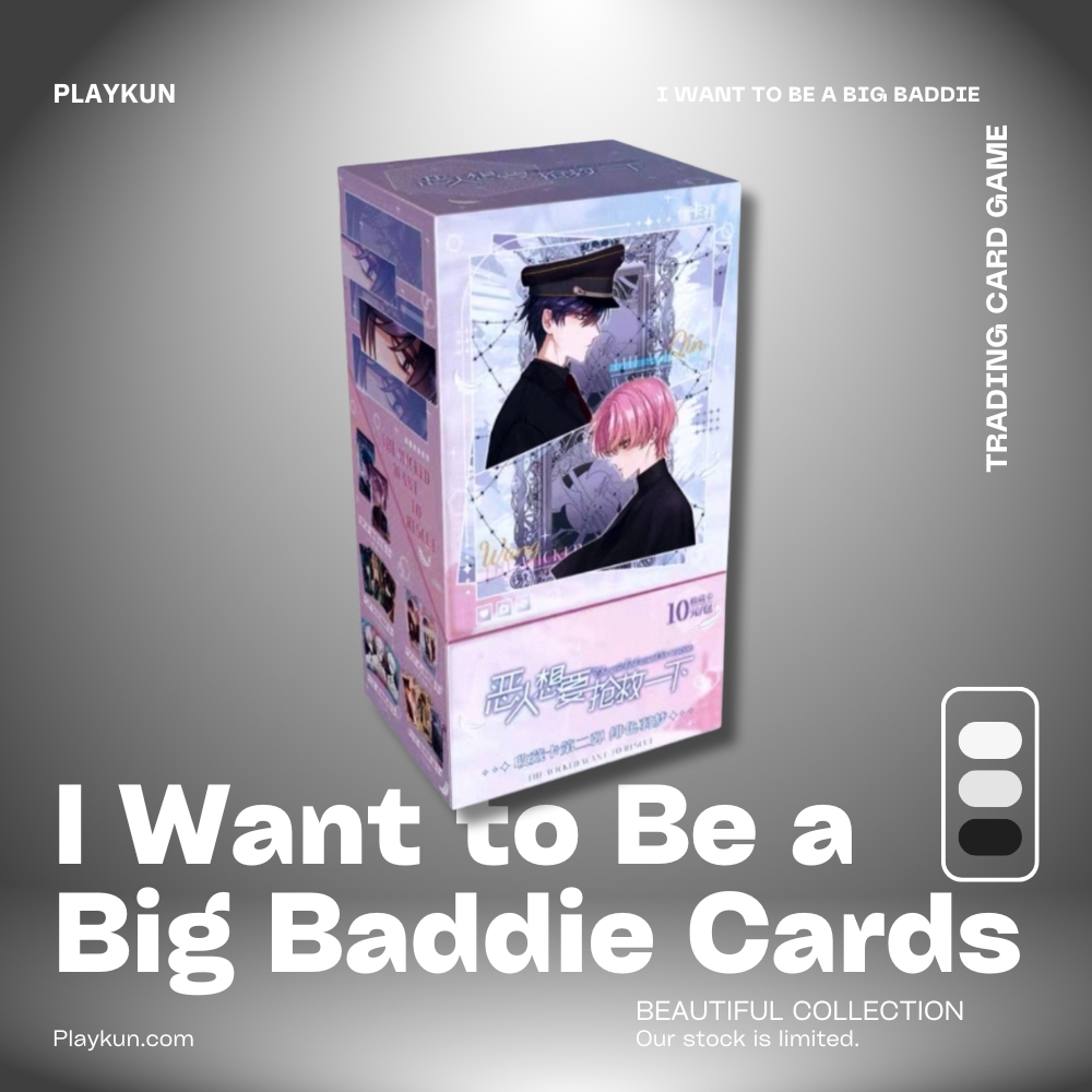 I Want to Be a Big Baddie Trading Cards - PlayKun