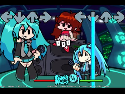 wallpapers Fnf Miku fnf the intense singing of hatsune miku online spielen