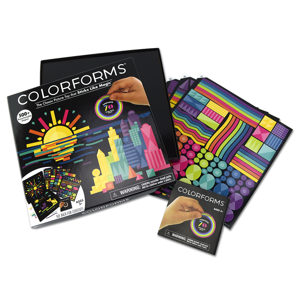 1875 Colorforms 70th Fanned