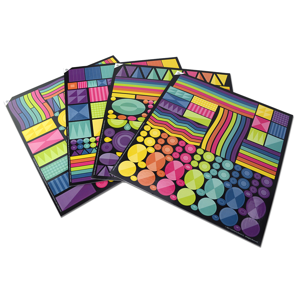 1875 Colorforms 70th Sheets