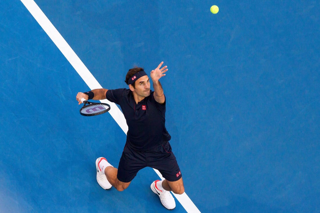 Serve - Roger Federer