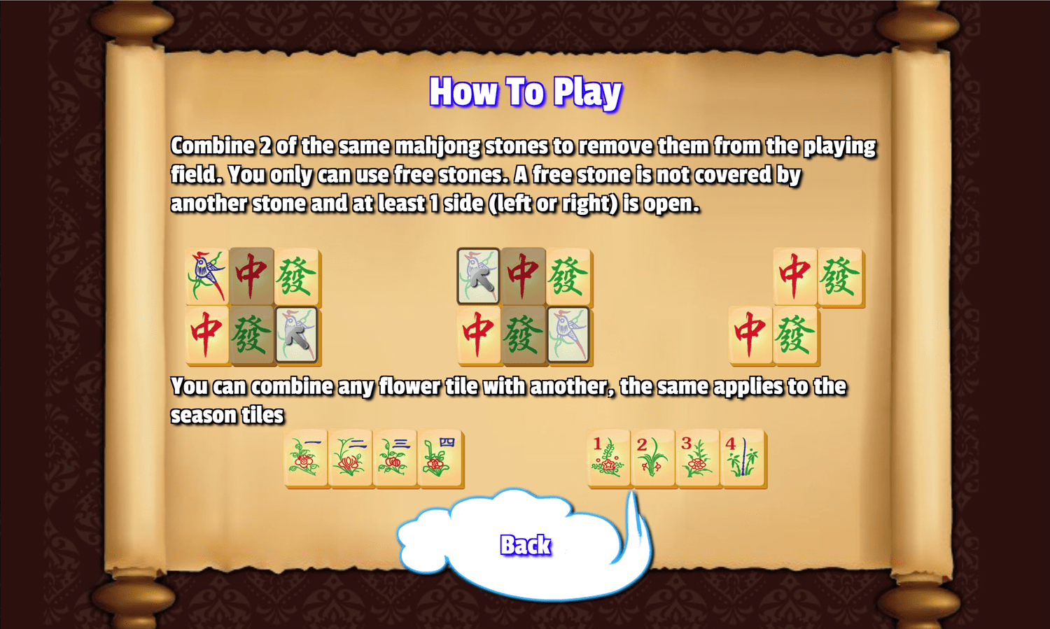 There is a variety of them: Play China Mahjong Game Free Online Chinese Mahjong Solitaire Video Game For Kids Adults