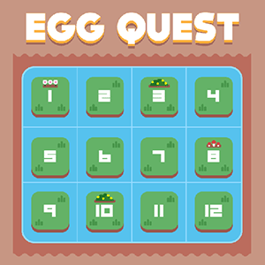 🕹️ play egg quest game: free online egg collecting path making video
