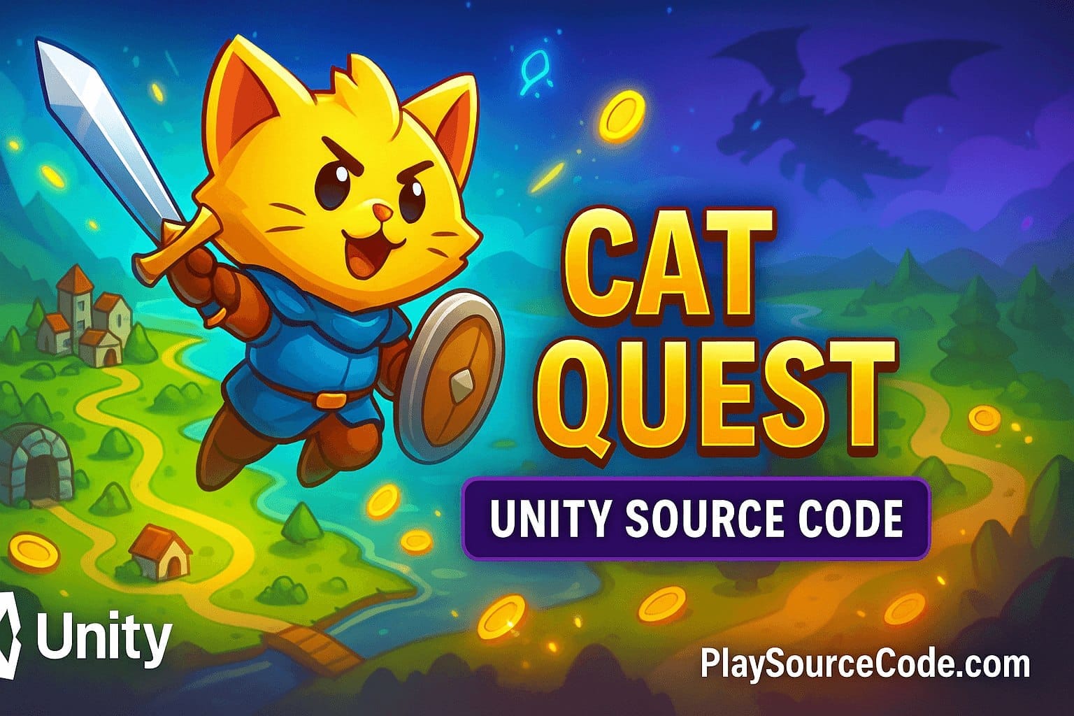 Cat Quest style Unity RPG game