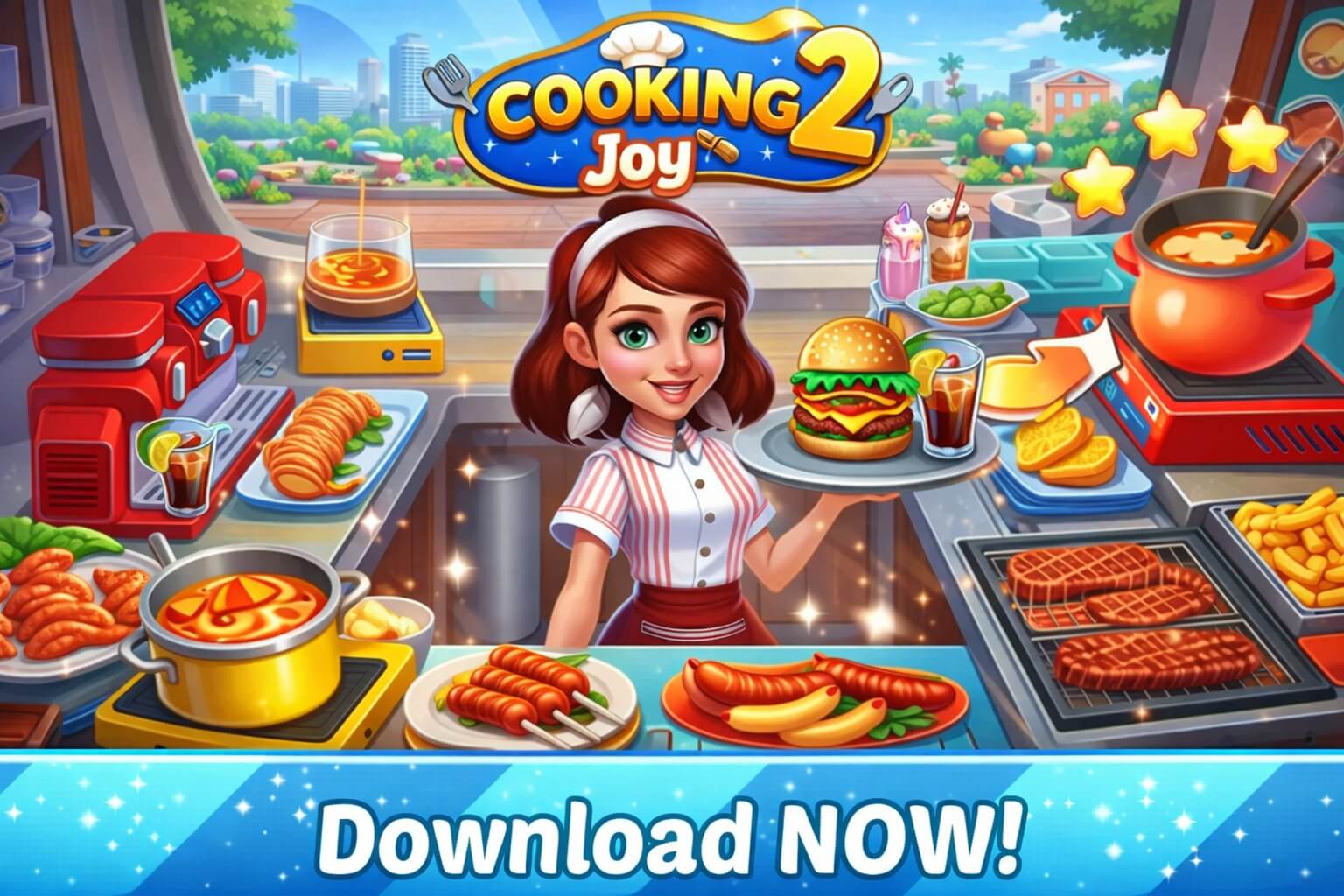 Cooking Joy 2 Unity cooking game