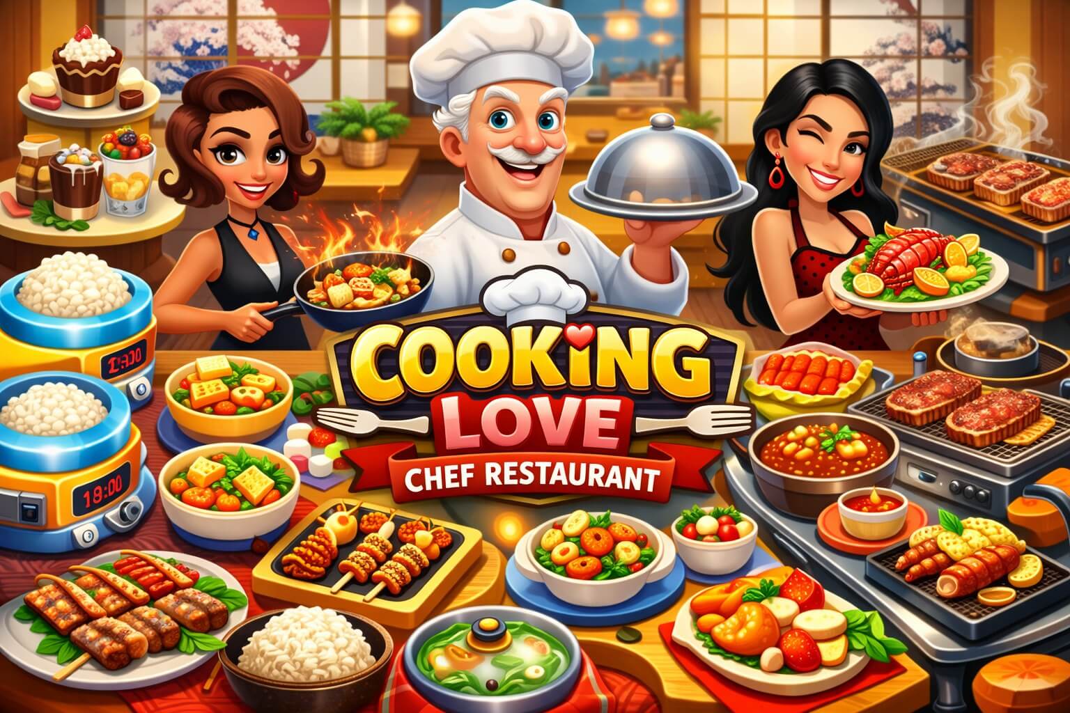 Cooking Love Time Management Game – Unity Source Code Cooking Love Unity cooking game