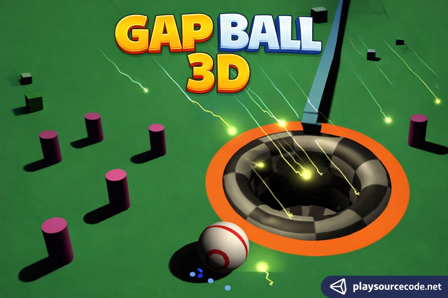 Gap Ball 3D Hyper Casual Game – Complete Unity Source Code | PlaySourceCode.net Gap Ball 3D Unity game