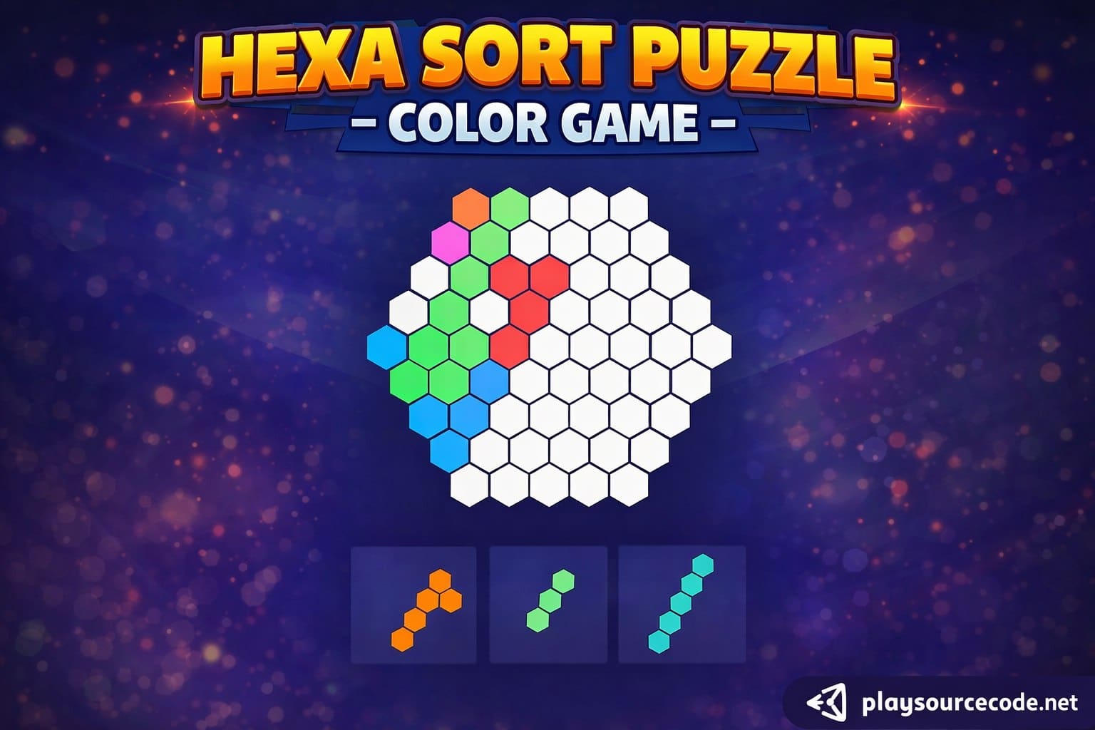 Hexa Puzzle Game Unity Code | PlaySourceCode.net Hexa Puzzle Unity block game