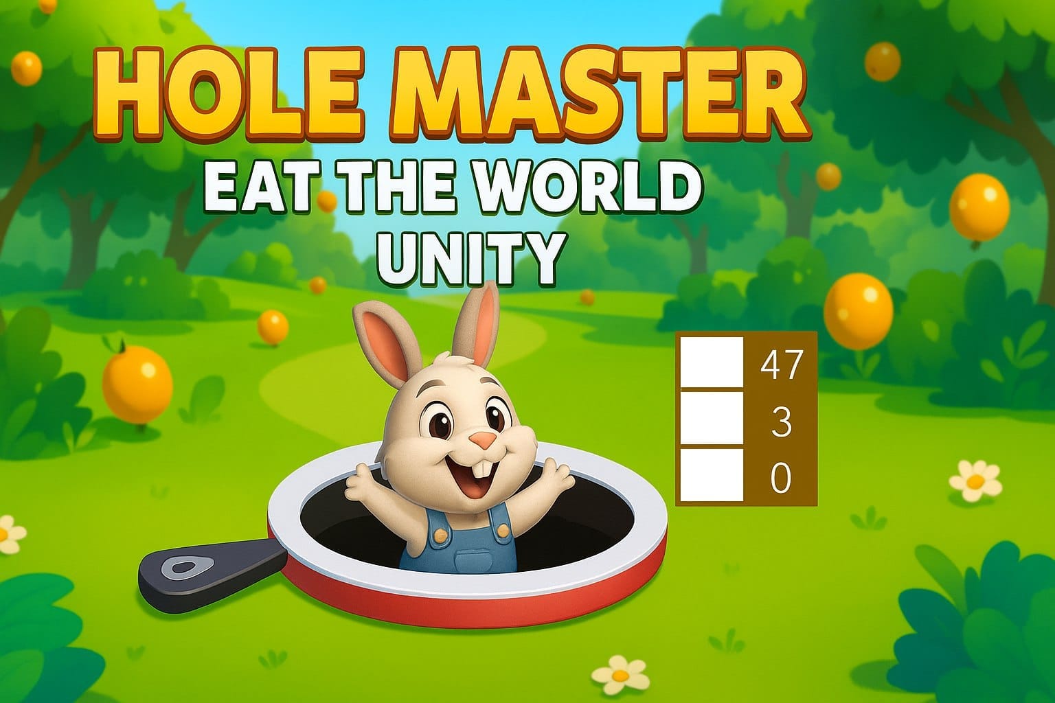 Hole Master Unity hyper casual game