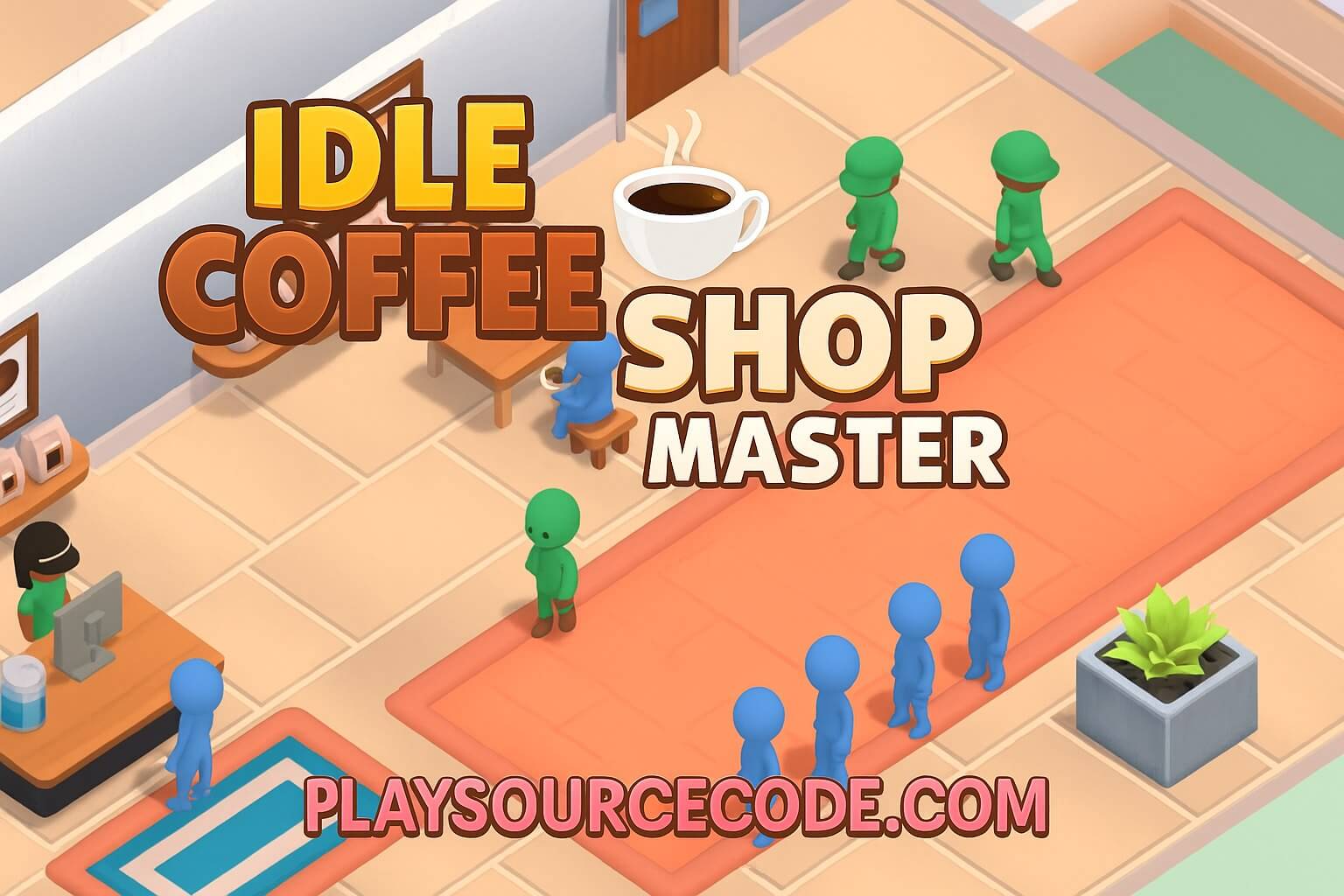 Idle Coffee Shop Unity game