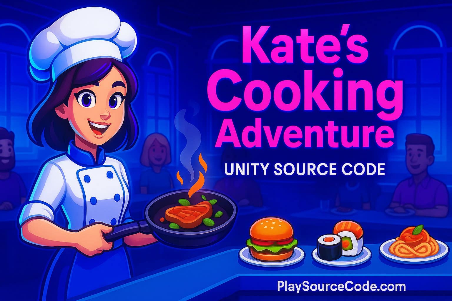 Kate Cooking Adventure Unity cooking game