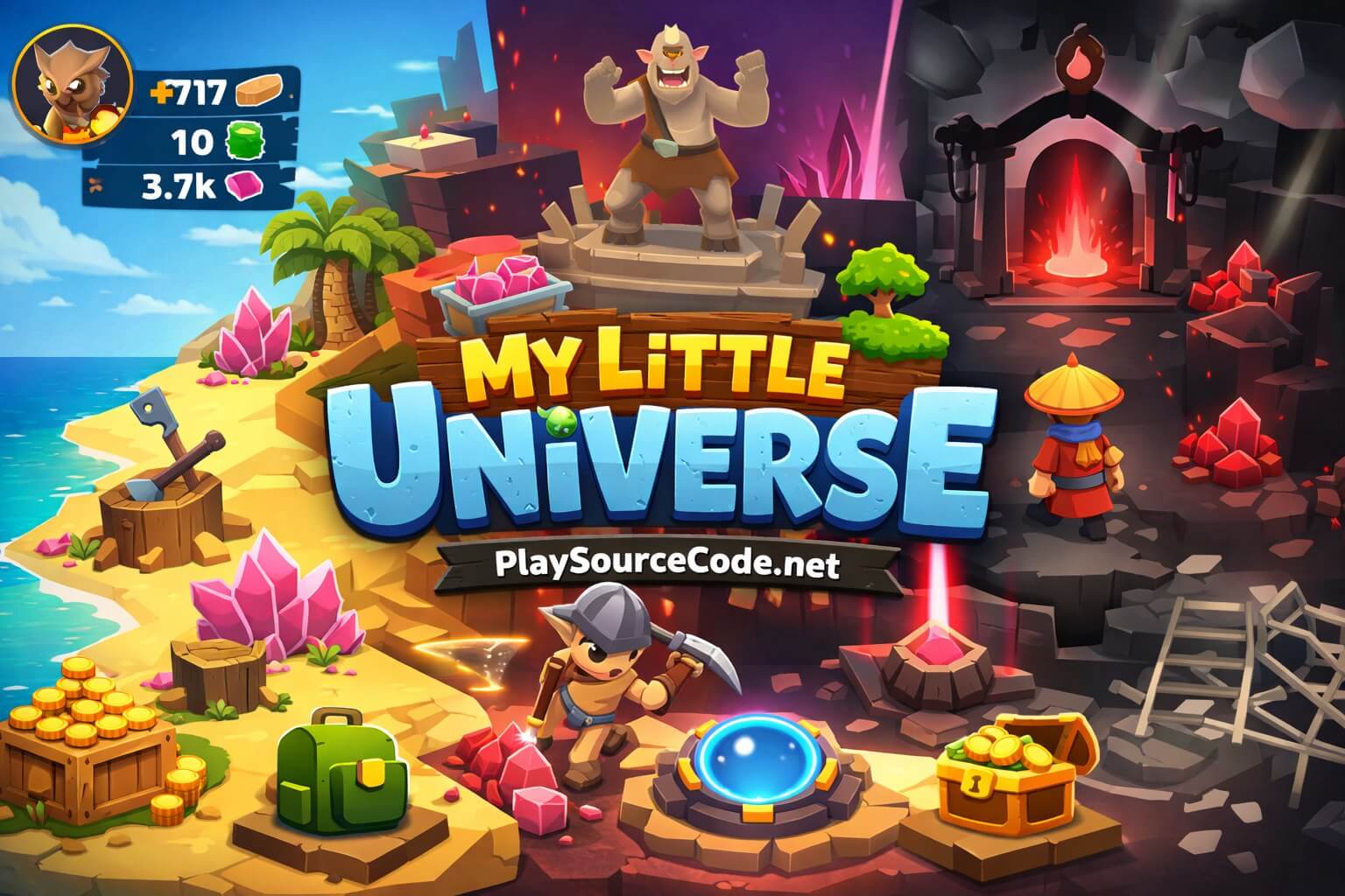 My Little Universe Unity survival game