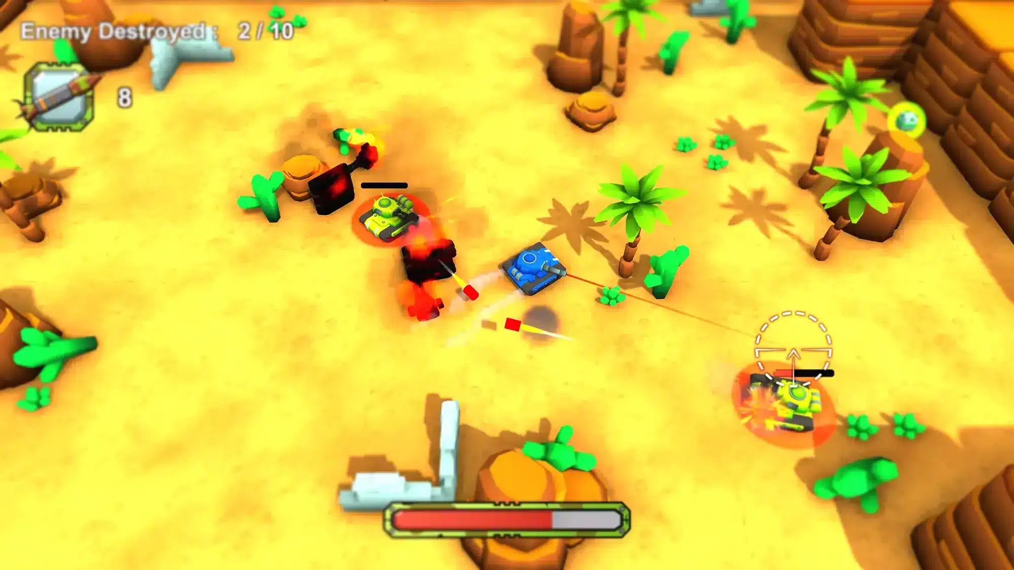 Tank Fight 3D Shooting Game – Complete Unity Source Code | PlaySourceCode.net Tank Fight 3D Shooting Game – Complete Unity Source Code - Image 5