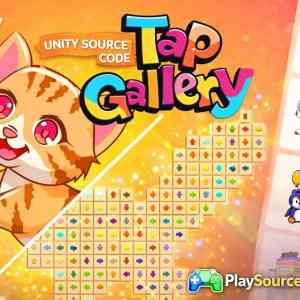 Tap Gallery Unity puzzle game with tap interaction