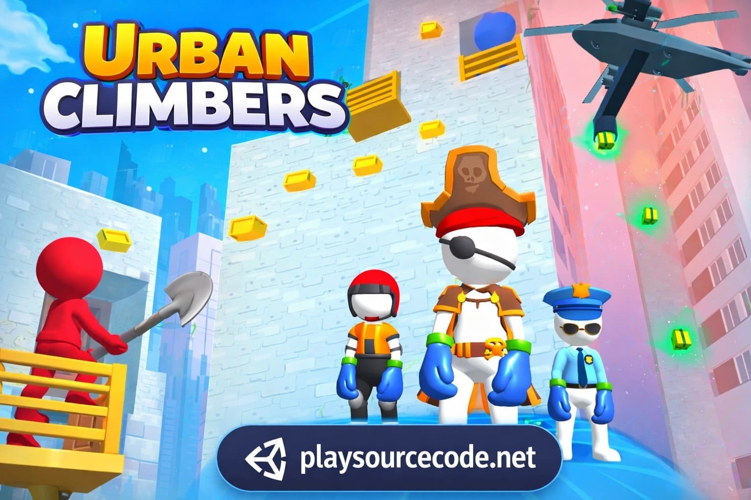 Urban Climbers Unity climbing game