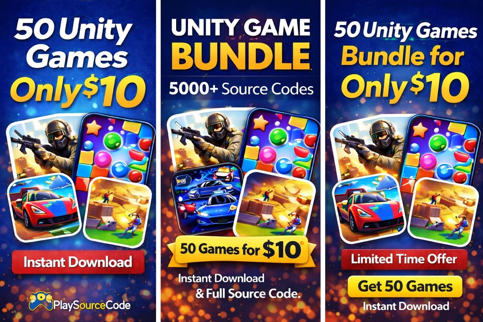 50 Unity Games Bundle