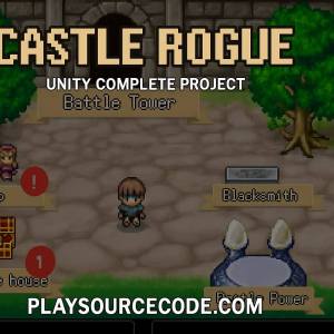 Castle Rogue Unity Complete Project 2D Dungeon Crawler Gameplay