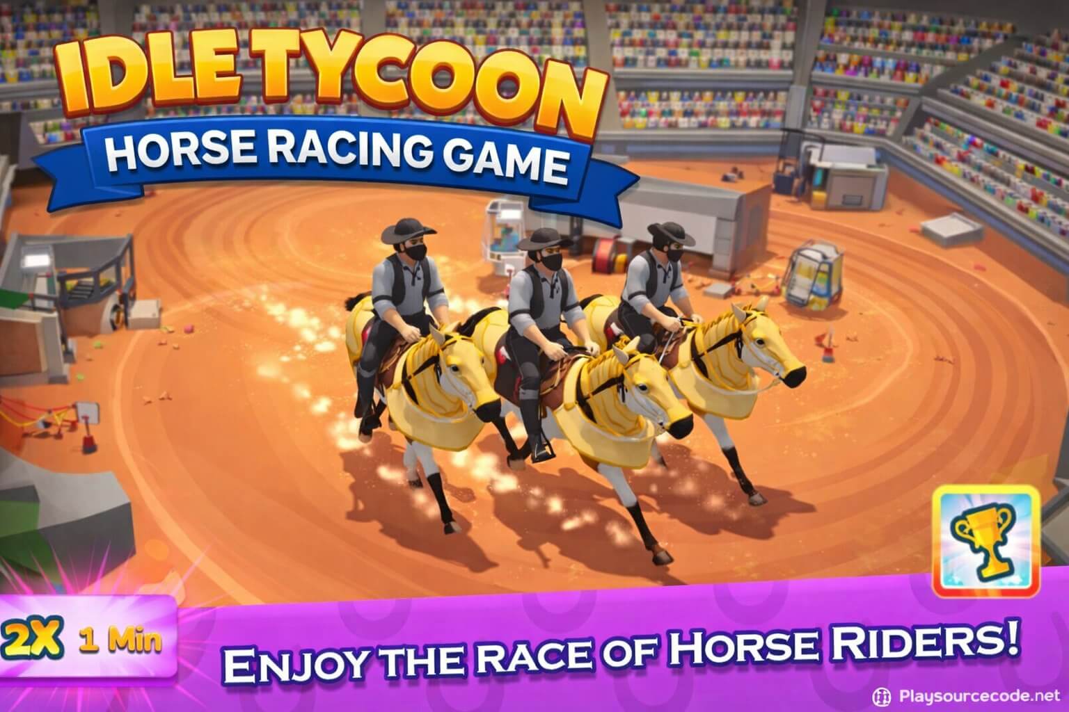 Idle Horse Racing Unity tycoon simulation game