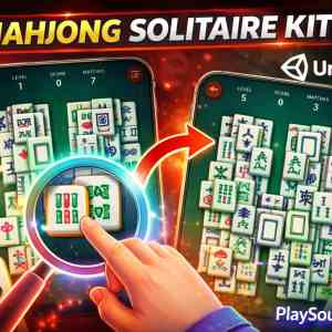 MK Mahjong Solitaire Unity game with tile matching puzzle gameplay