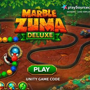 Marble Zuma Deluxe Unity Game Code Gameplay and Level Selection
