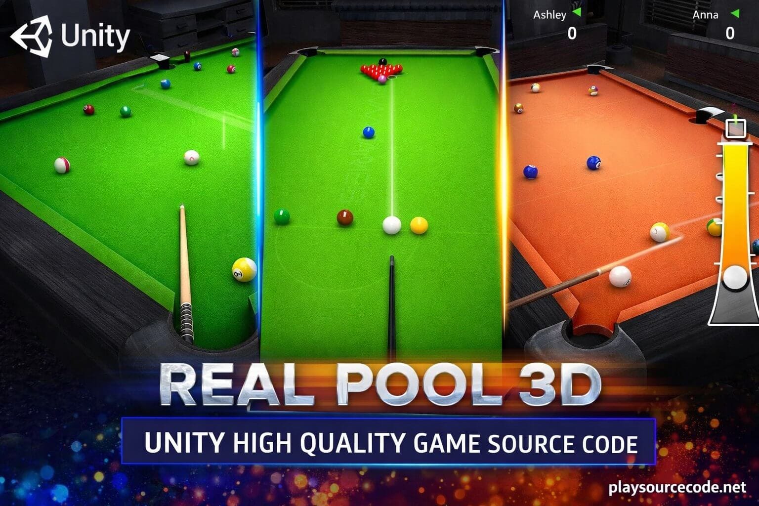 Real Pool 3D Unity high Qulaity Game Source code | PlaySourceCode.net Real Pool 3D Unity game with realistic billiards gameplay